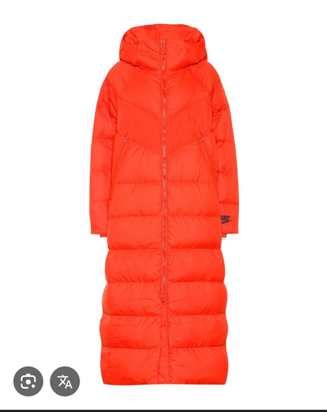Nike Long Down Puffa Coat - Picture 1 of 8